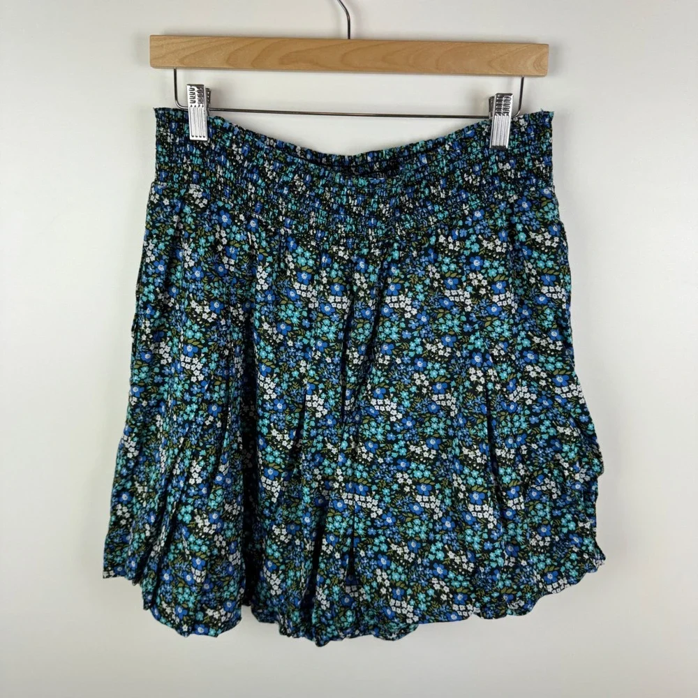 BURU Ditsy Floral Matching Skirt Set Sz 2X Blouse Skirt Cottagecore‎ Boho Resort